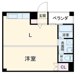 StationView加納 【201号室】の間取り