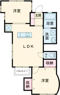 Pas a Pas【2階】の間取り