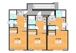 ケイ・エスレジデンス【2階】の間取り