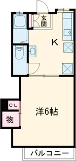 千葉ハイツⅠ【1階】の間取り