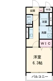 プティメゾン【1階】の間取り