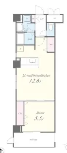 アークコート【302号室】の間取り