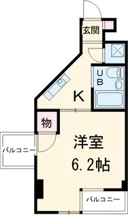 ブランシュ飛鳥【403号室】の間取り