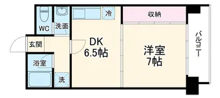 豊中服部アパートメント【2階】の間取り