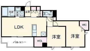 Grandy Villa ohtakanomori Ⅱ【1階】の間取り