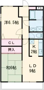 エントリート木村【302号室】の間取り