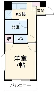 PROXY SQUARE植田西【3階】の間取り