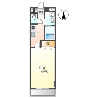 サマーアイ菰口【103号室】の間取り