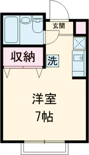 コーポタカハシ【2階】の間取り