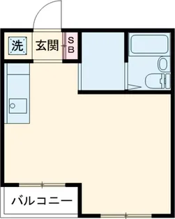 ヴィラフォレスト【104号室】の間取り