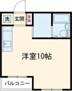 ヴィラフォレスト【2階】の間取り