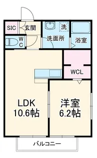 Glanz Dorf【2階】の間取り