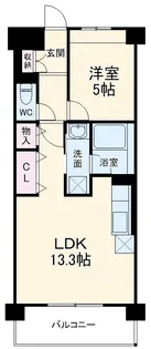 カザモデルノ【3階】の間取り