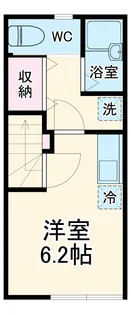 AZEST−RENT所沢【2階】の間取り