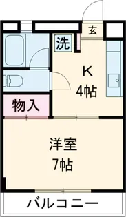 バロンハイツ板橋【4階】の間取り