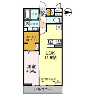 ルピナスV【2階】の間取り
