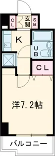 デイム橋本【2階】の間取り
