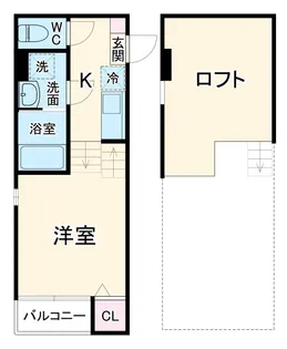ディアコート松原【1階】の間取り