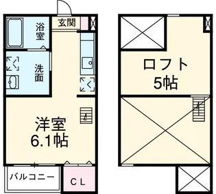 IVY【1階】の間取り