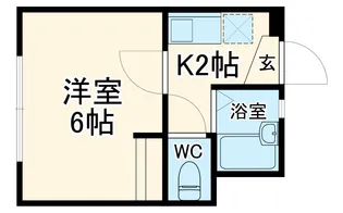 パティオ瑞穂【3階】の間取り