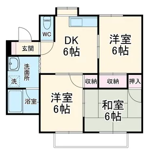 ライブリー長崎【203号室】の間取り