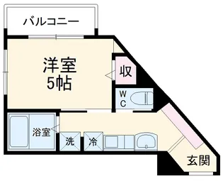 MELDIA淵野辺IV【2階】の間取り