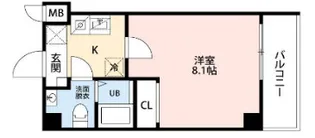 SkyUrawa【6階】の間取り