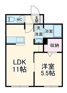 ヴィステリオ【1階】の間取り