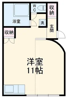 ルーセント住吉【212号室】の間取り
