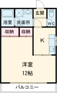 エレガンスR&Y石沢【2階】の間取り