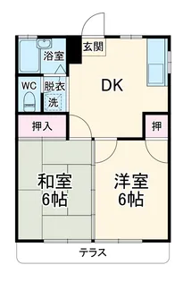 サクラハイツ【202号室】の間取り