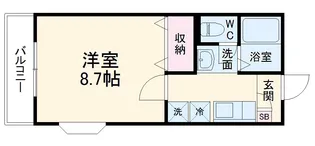 ドエルPAPA【2階】の間取り