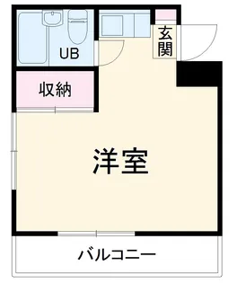 代官アートハウス【2階】の間取り