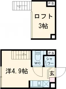 グラン千住仲町【1階】の間取り