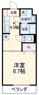 スターブルシェーヌ【3階】の間取り