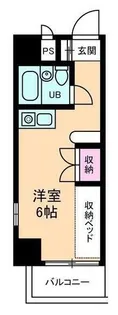 インディビレッジ【1001号室】の間取り