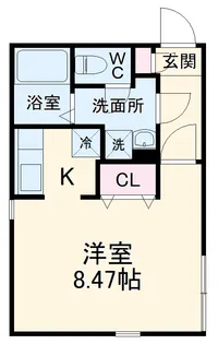 Branche桜山Chambre【4階】の間取り