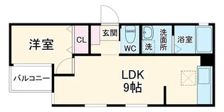 Infina岡崎【302号室】の間取り