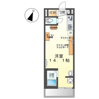 al'aise ア レーズ【1階】の間取り