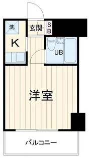 ライオンズプラザヨコハマ戸部【4階】の間取り