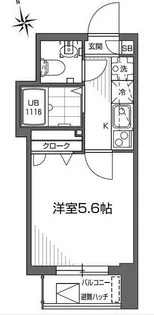 グランアセット早稲田【3階】の間取り
