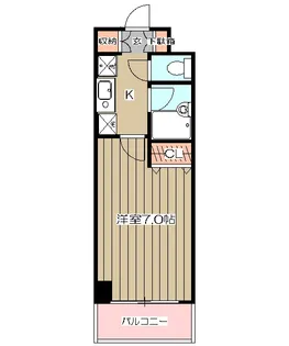 ルミエールKOMURO【901号室】の間取り
