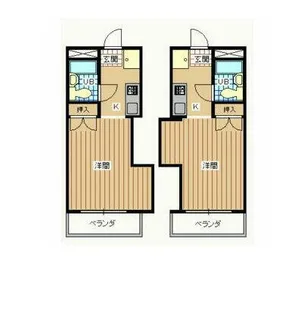 ヘリテイジ【2階】の間取り