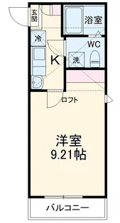 Confiture公郷町【304号室】の間取り