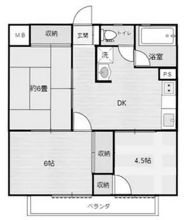 洋光台ハウス【3階】の間取り