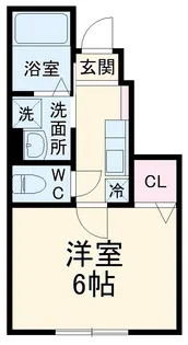 我寧舎(ガネーシャ)【1階】の間取り