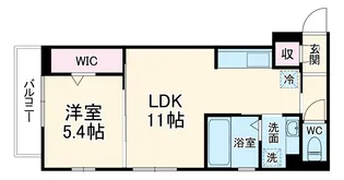 スプライトレジデンス富士見【2階】の間取り