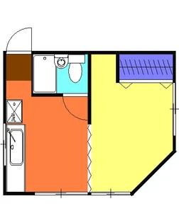 スカイハイツ【201号室】の間取り