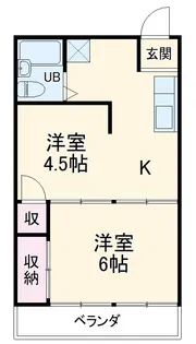OKCコーポ【1階】の間取り
