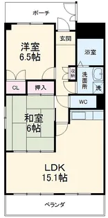 アプレシエ【3階】の間取り